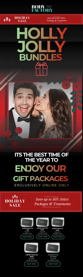 Promo Black Friday Email Cyber Campaign 01