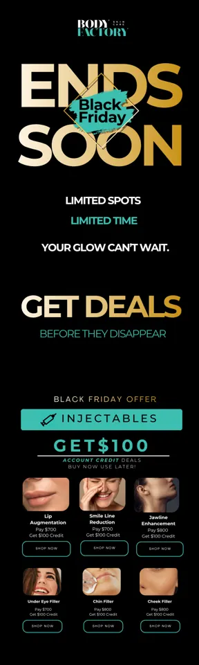Promo Black Friday Email Reminder Urgency 01
