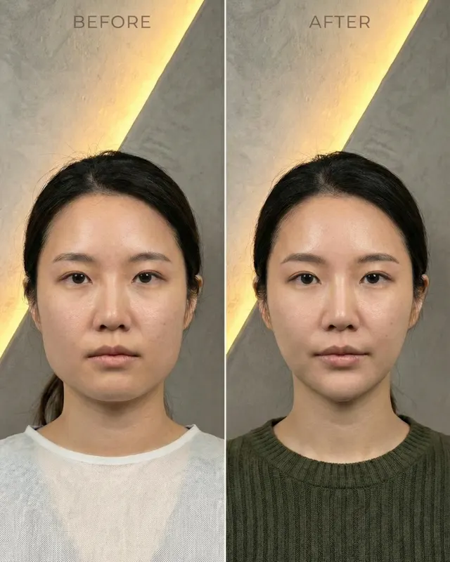 Masseter Social Before After